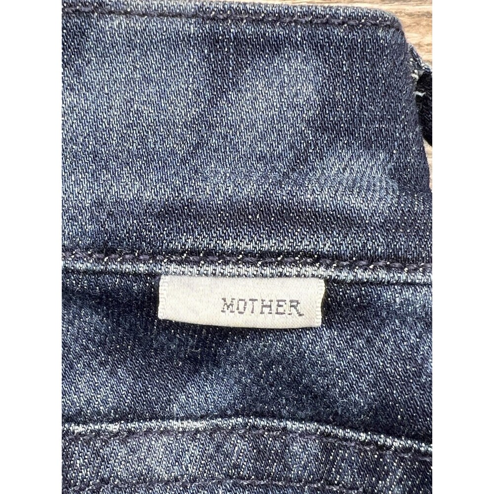 Mother The Dazzler Hover Depth Of Field Denim Blu… - image 5